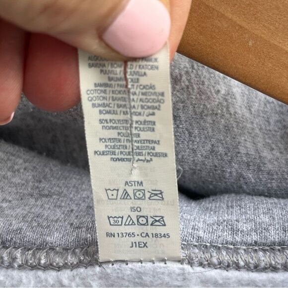 Yale Bulldog Gray Hoodie Sweatshirt Size M - Picture 7 of 10